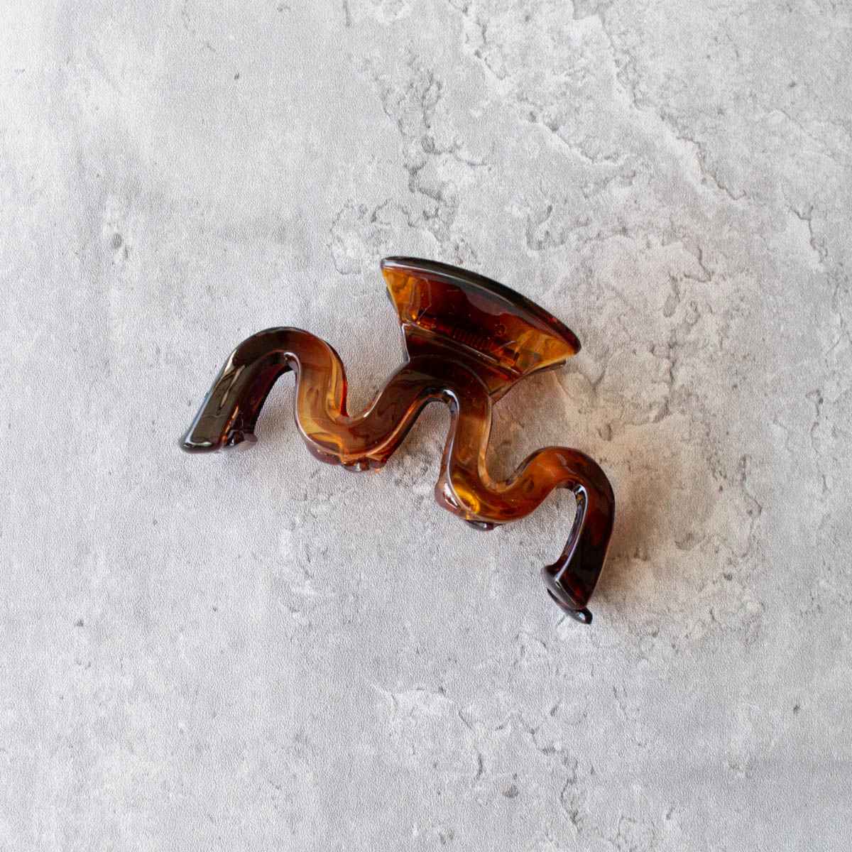 Tortoise Wavy Clip