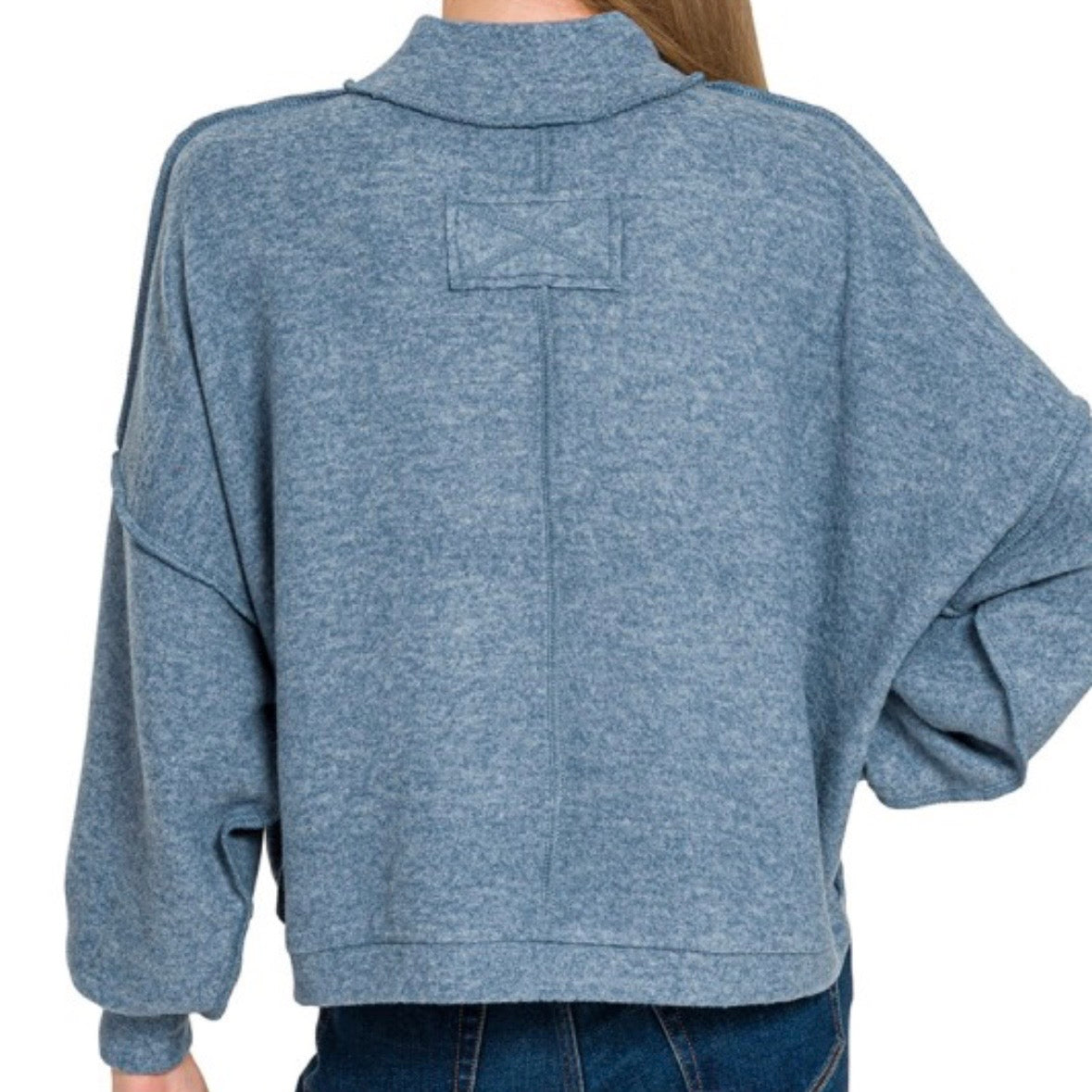The Cozy Up Mockneck