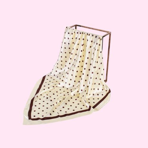 On the Dot Large Silk Scarf