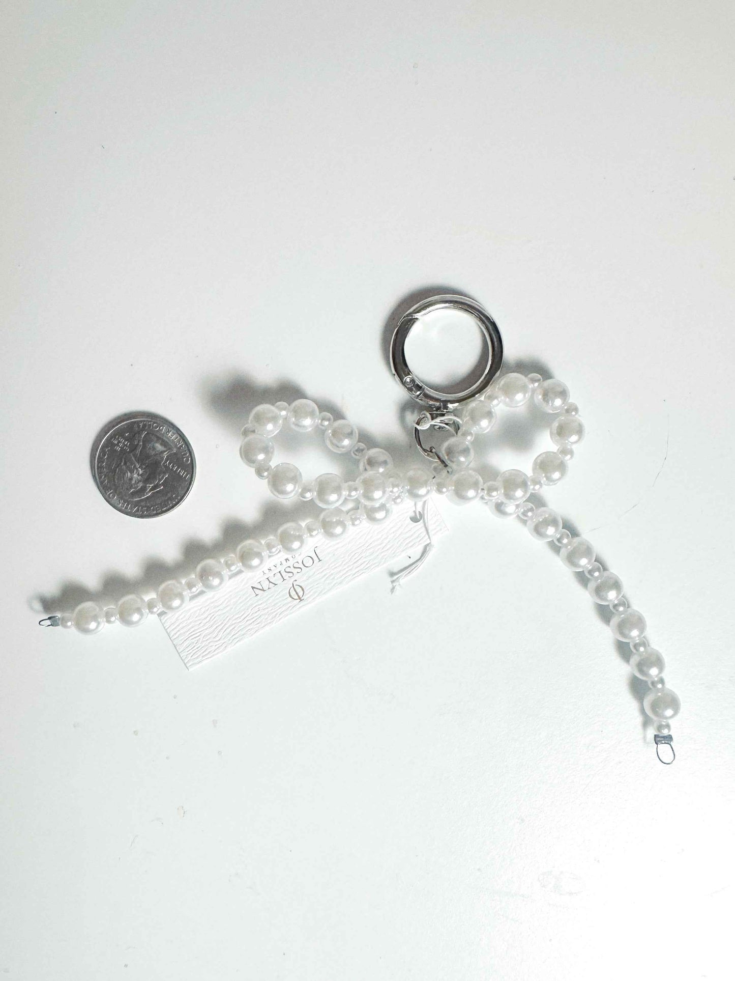 Mini Pearl Keychain/Bag Charm