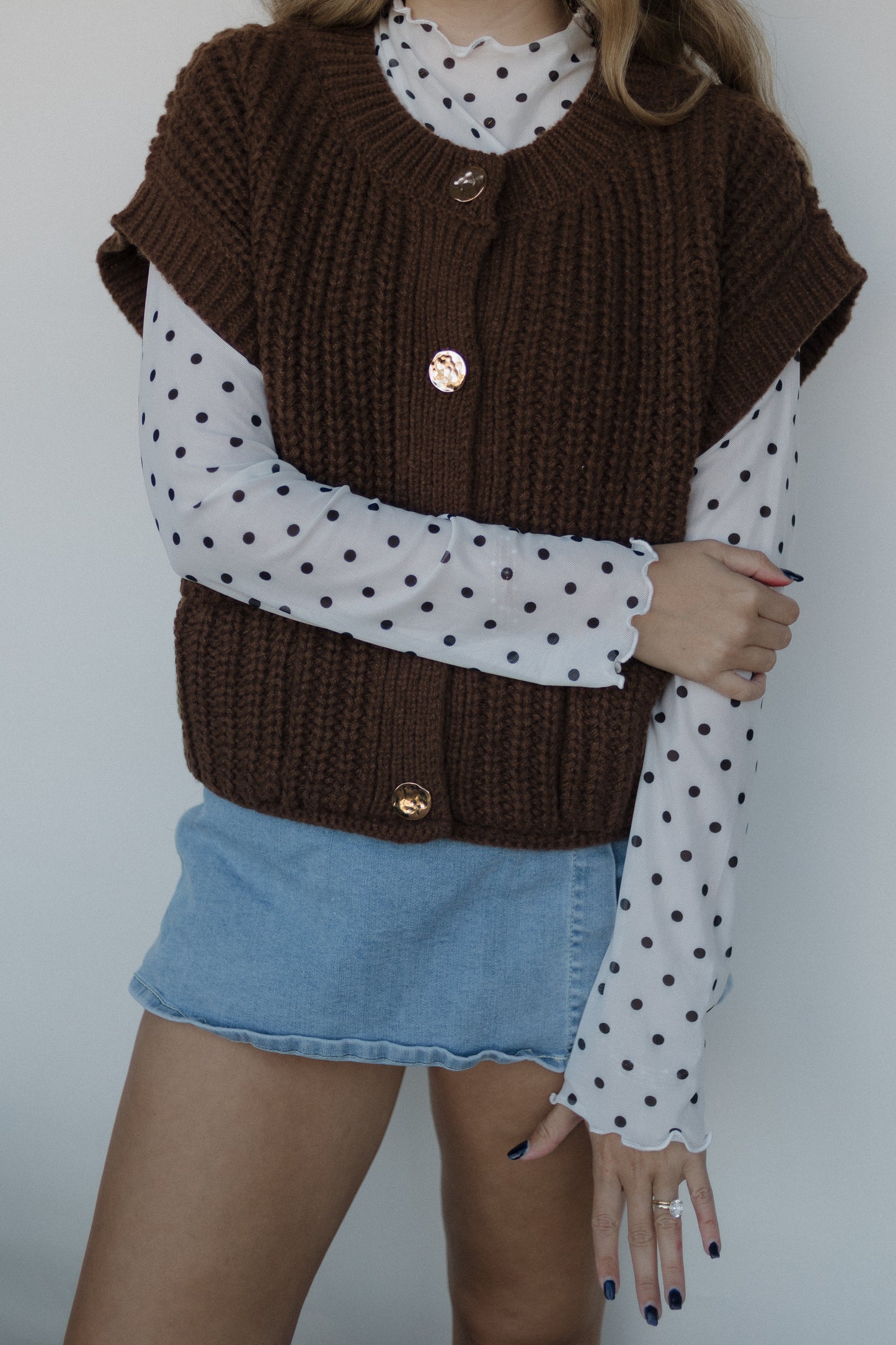 On The Dot Layering Top