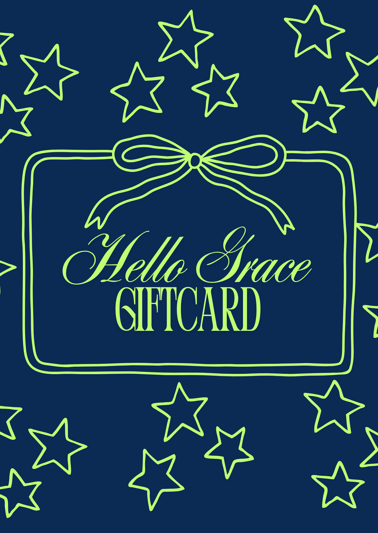 Hello Grace Gift Card