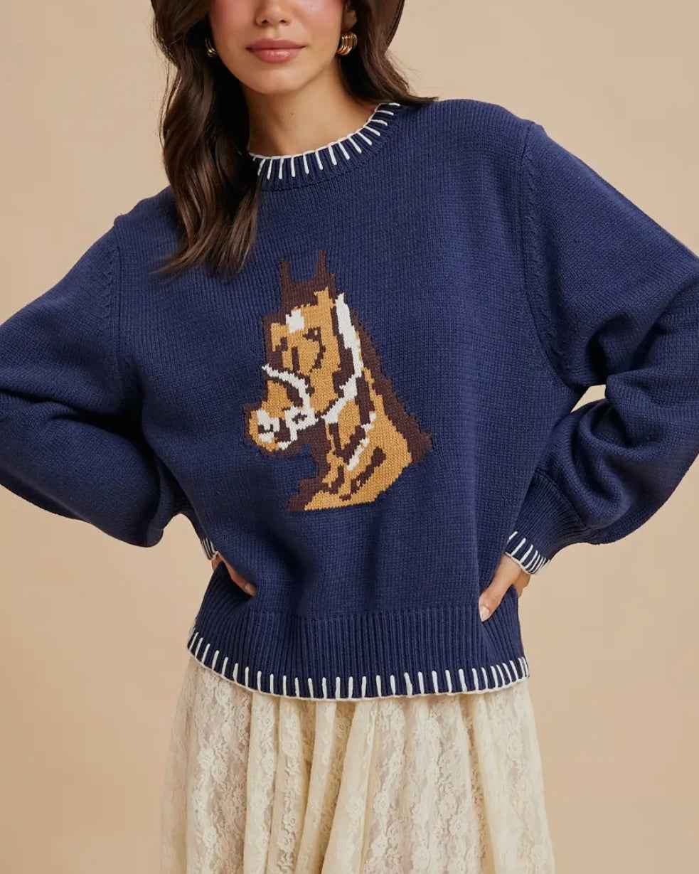 Saddle Up Sweater