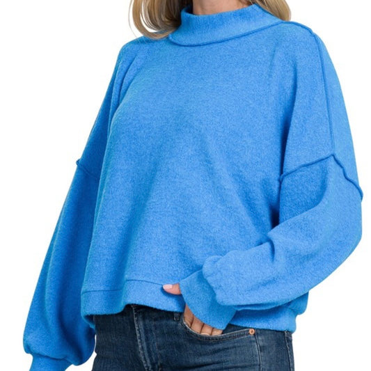 The Cozy Up Mockneck