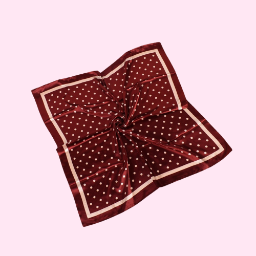 On the Dot Large Silk Scarf