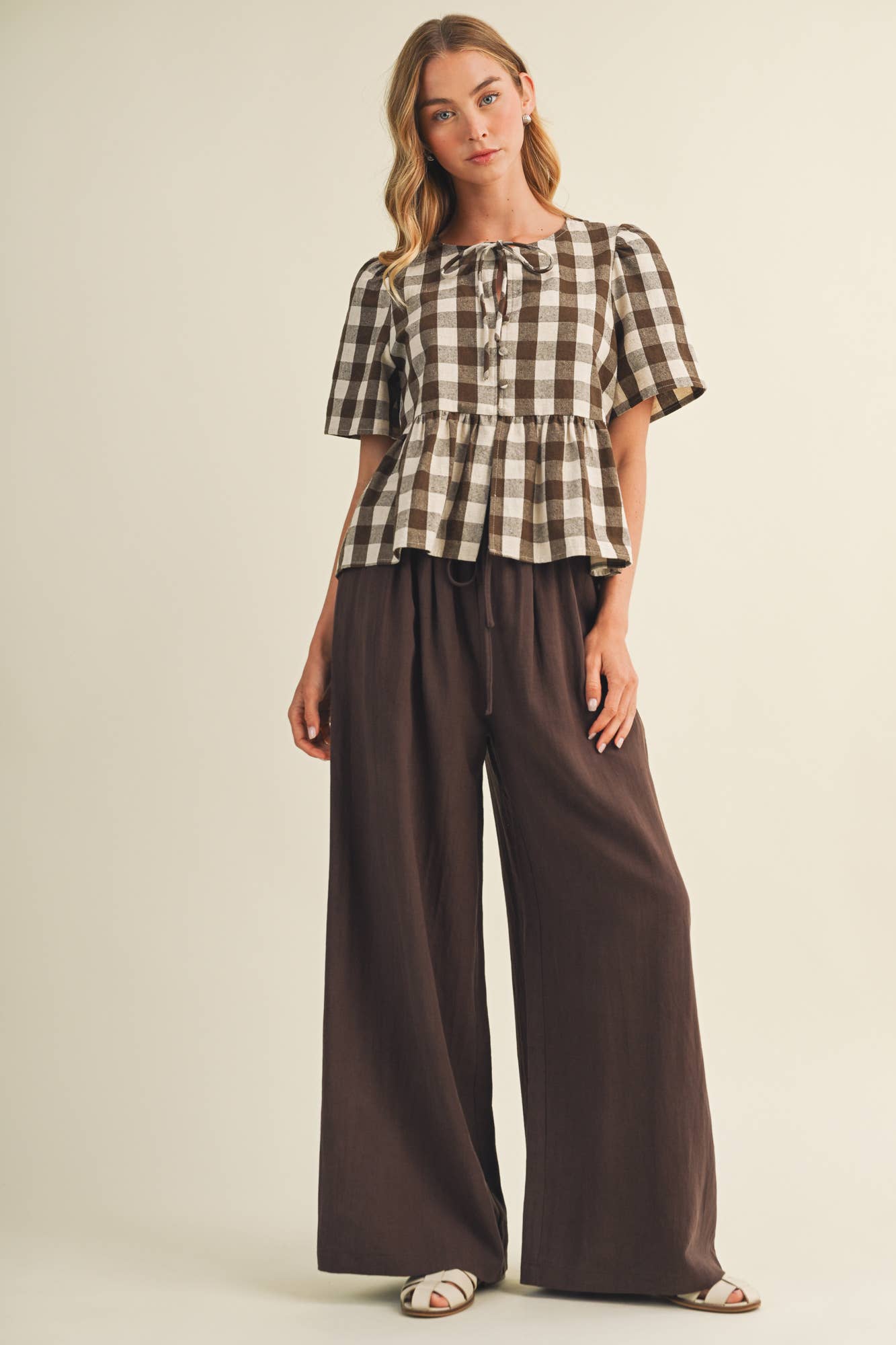 Latte Run Blouse