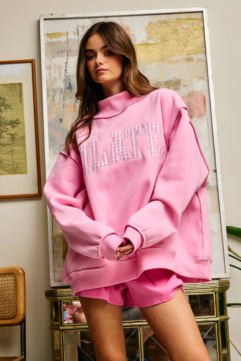 The Pilates Mock Neck