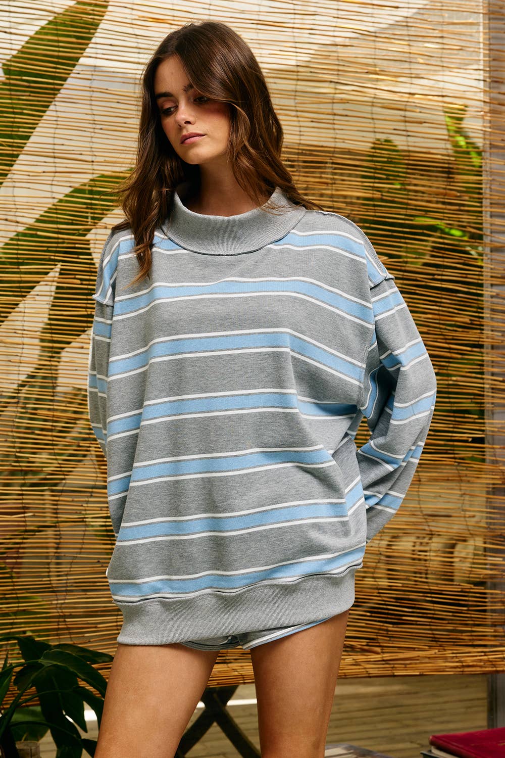 The Couch Club Mock Neck