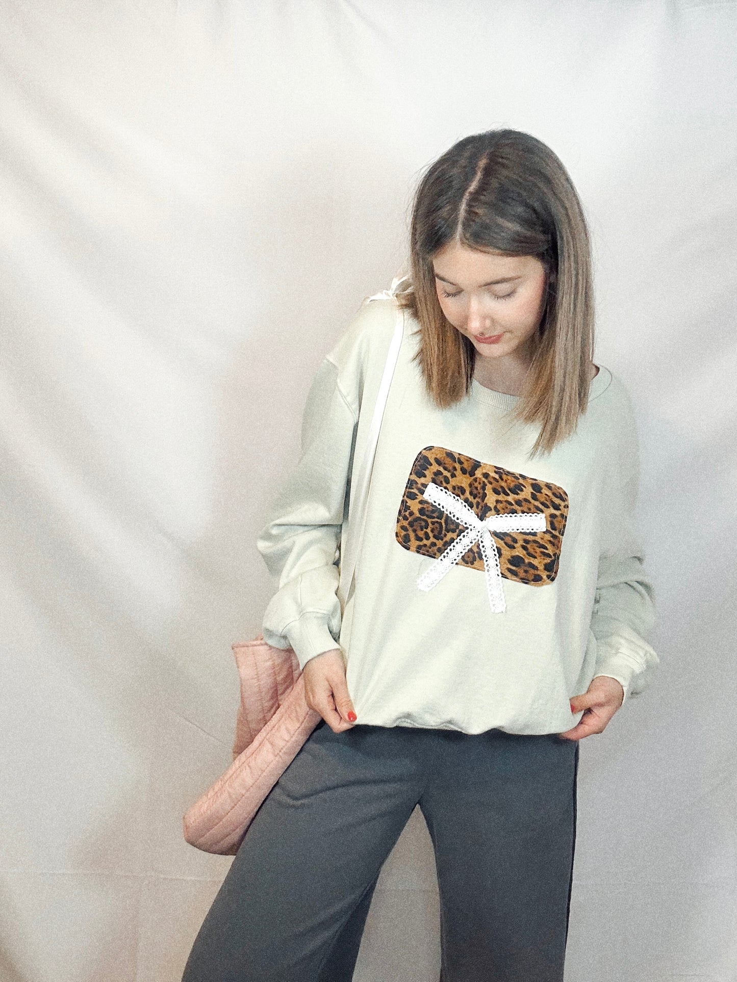 Emma Sews X Hello Grace Sweatshirt -MADE ONE OF A KIND-