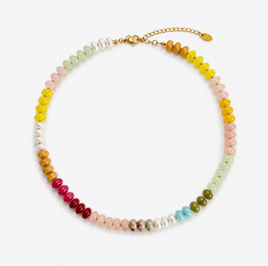 Sweetheart Beaded Necklace