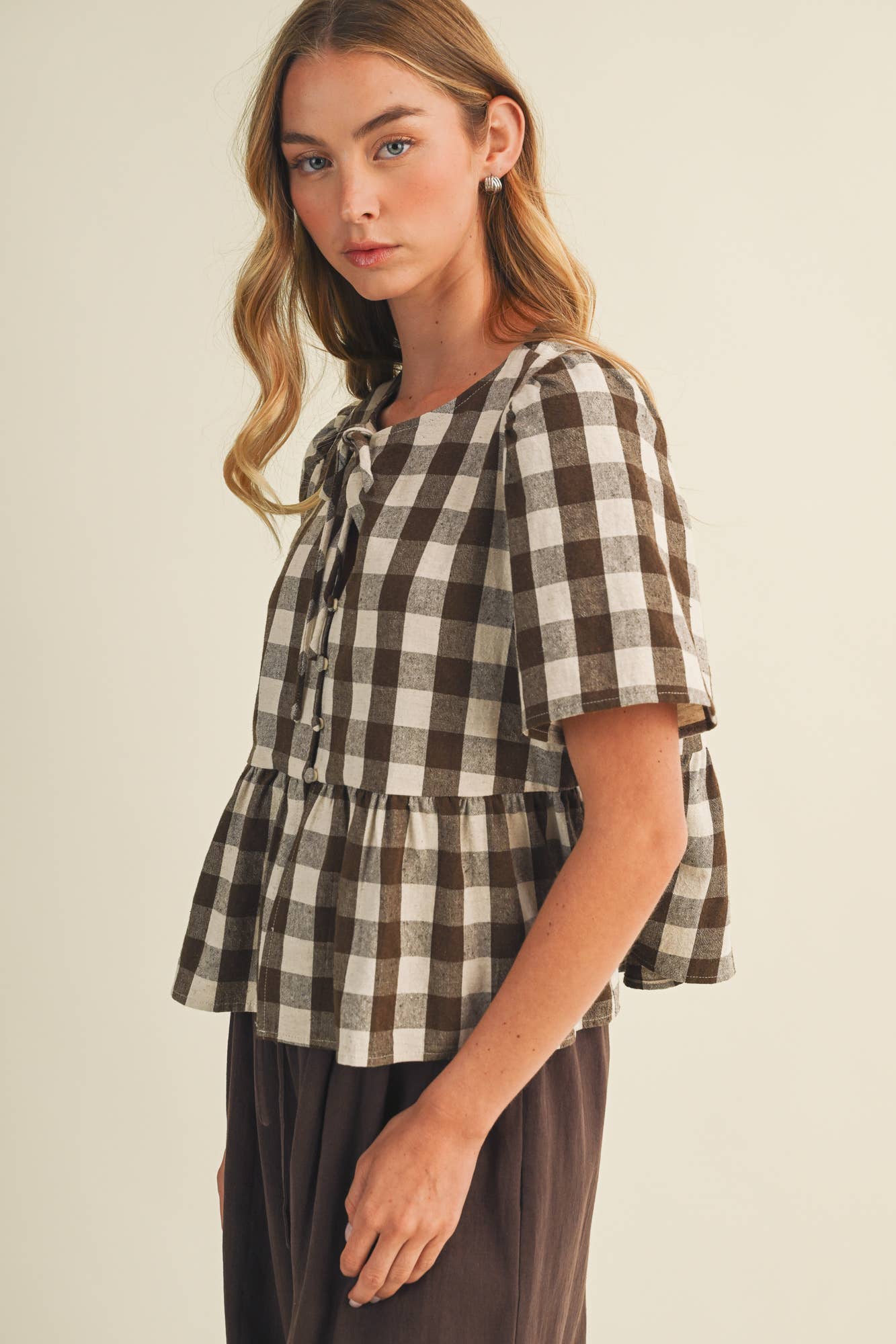 Latte Run Blouse