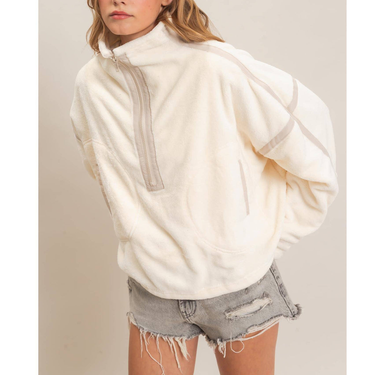 Keeping It Warm Fleece Pullover