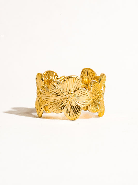 The Botanical Adjustable Ring