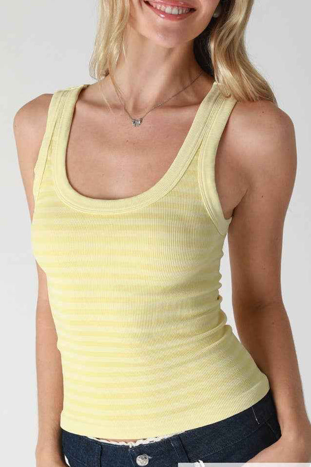NS8503- Reversible Striped Tank Top