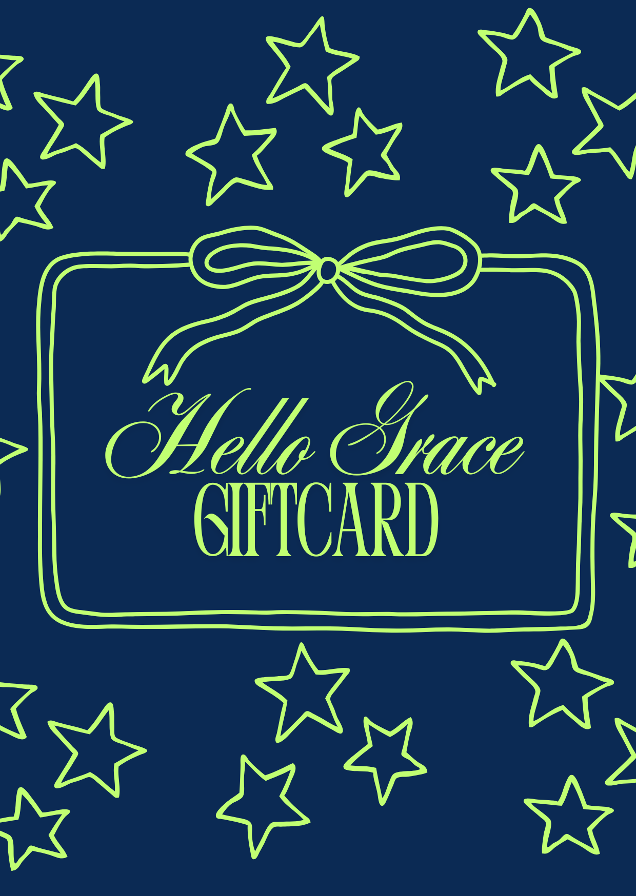 Hello Grace Giftcard