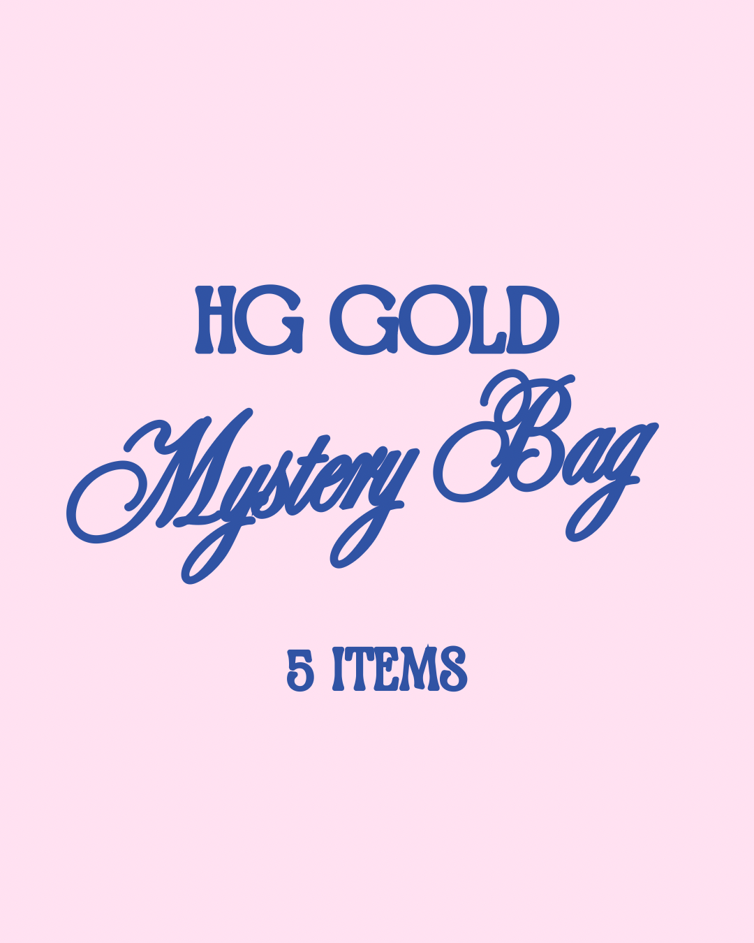 HG GOLD MYSTERY BAGS