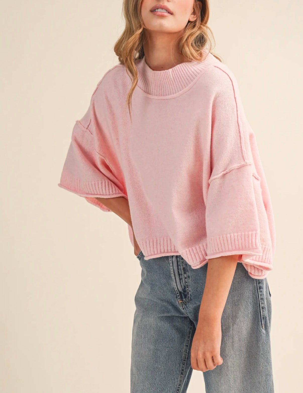 Me & You Forever Short Sleeve Sweater