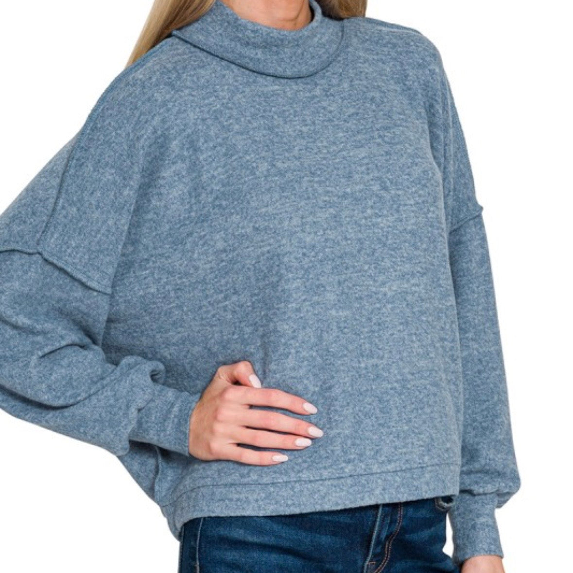 The Cozy Up Mockneck