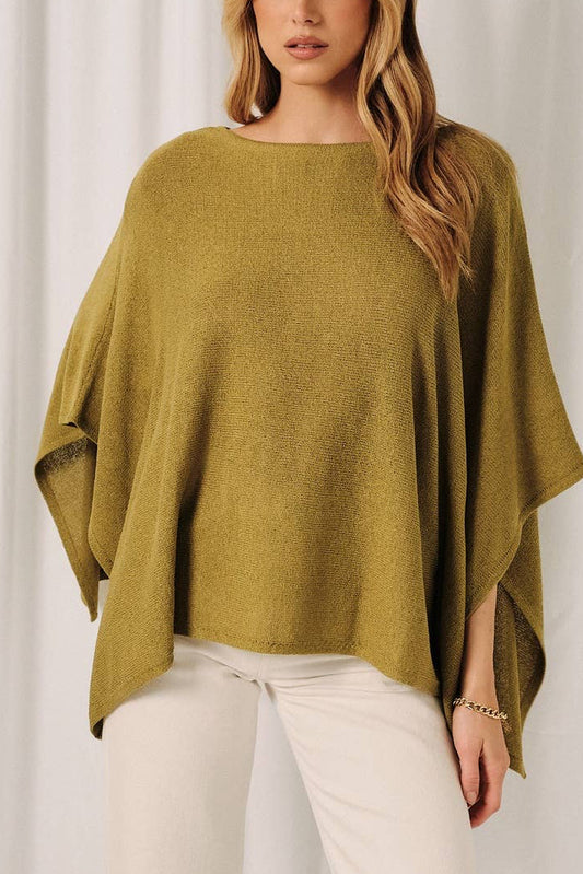 The Arabella Cape Sweater