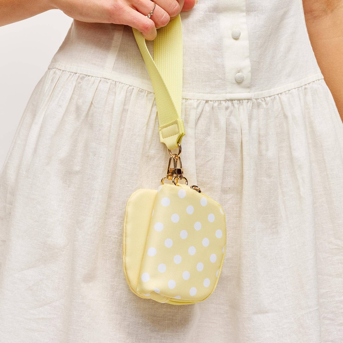 Link & Carry - Polka Dot Wristlet